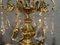 Brass and Crystal 8-Branch Chandelier, Image 2