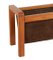 Danish Magazine Rack with Leather Detail 2