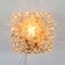 Mid-Century Amber Bubble Glass Ceiling Lamp attributed to Helena Tynell for Limburg, Germany, 1970s 8