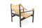 Chaise Safari Sling en Cuir Cognac par Abel Gonzalez 2