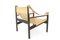 Sling Safari Chair in Cognac-Colored Leather by Abel Gonzalez 2