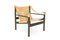Sling Safari Chair in Cognac-Colored Leather by Abel Gonzalez, Image 1