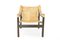 Chaise Safari Sling en Cuir Cognac par Abel Gonzalez 6