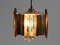 Mid-Century Swedish Glass Pendant Lamp by Carl Fagerlund, 1960s 4