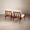 Rosewood Paperknife Chairs by Kai Kristiansen for Magnus Olesen, 1960s, Set of 2 3