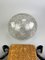 German Brutalist Wall Lamp in Glass from Kaiser Lamps, 1960s 2