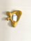 Espejo de pared de papel maché en amarillo de Miriam Castiglia, Imagen 1