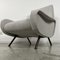 Lady Chair Armchair and Sofa by Marco Zanuso for Arflex, 1950s, Set of 2 19