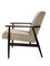 Fauteuil Mid-Century en Lin Beige par Henryk Lis, 1960s, Set de 2 6