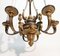 Lámpara de araña estilo Luis XVI de bronce de finales del siglo XIX, Imagen 10
