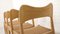 Oak Dining Chairs by Arne Hovmand Olsen for Mogens Kold, 1960s, Set of 4 15