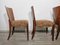 Art Deco Dining Chairs by Jindrich Halabala, 1940s, Set of 4 16