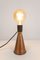 Lampada da tavolo vintage in ottone di Artisan, anni '70, Immagine 2