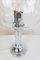 Bubble Shaped Glass Table Lamp with Chrome Parts, 1970s 5