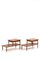 Mahogany Side Tables by Josef Frank for Svenskt Tenn, Set of 2 1