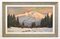 Paesaggio alpino, inizio XX secolo, olio su tela, in cornice, Immagine 2