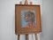 Mina Anselmi, Woman, 1940s, Oil on Plywood, Framed, Image 1