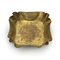 Brass Coin Tray by Villani, 1940s 4