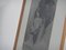 Mina Anselmi, Man, 1940, Charcoal Drawing, Framed, Image 6