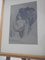 Mina Anselmi, Man, 1940, Charcoal Drawing, Framed, Image 9