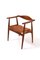 Poltrona Ch-35 Mid-Century di Hans J. Wegner per Carl Hansen & Son, Immagine 1