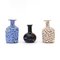 Vasen aus Murano Glas mit Murrine, 1970er, 3er Set 1