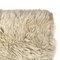 Alfombra rectangular de lana natural, años 70, Imagen 6