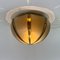 German Dome Shaped Flush Mount from Peill & Putzler, 1970s 7