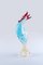 Vintage Rooster Bullicante in Murano Glass 1