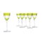Bicchieri da vino Armagnac in cristallo verde di Baccarat, anni '70, set di 6, Immagine 2