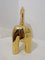 Golden Ceramic Horse by Alvino Bagn, Italy, 1960s 15