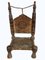 Afghanistan Low Cedar Chair, 1890s 1