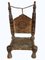 Afghanistan Low Cedar Chair, 1890s, Image 1