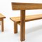 French Elm S35 Benches by Pierre Chapo, 1970s, Set of 2 9