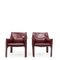 Cab 414 Armchairs by Mario Bellini for Cassina, 1980s, Set of 2, Image 1