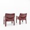 Cab 414 Armchairs by Mario Bellini for Cassina, 1980s, Set of 2 6