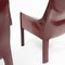 Cab 414 Armchairs by Mario Bellini for Cassina, 1980s, Set of 2, Image 8