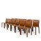 Cab 412 Chairs by Mario Bellini for Cassina, 1970s, Set of 12 5