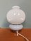 Space Age Lamp in White Opaline, 1970s 9