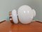 Space Age Lamp in White Opaline, 1970s 5