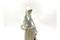 Statuetta in porcellana di donna con oca di Nao Lladro, Spagna, anni '70, Immagine 3