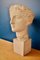 Bust of Woman in Terracotta by R. Darly, 1930s 1