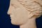 Busto di donna in terracotta di R. Darly, anni '30, Immagine 5