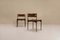 Stained Beech and Leather Montreal Chairs by Otto Frei, Set of 2, Image 3