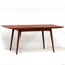 Mid-Century Extendable Dining Table in Teak by Louis Van Teeffelen for Wébé, 1960s 1