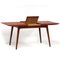 Mid-Century Extendable Dining Table in Teak by Louis Van Teeffelen for Wébé, 1960s, Image 3