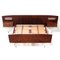 Mid-Century Modern Double Bed with Nightstands & Bedside Lights in Rosewood, 1960s 8