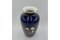Jarrón de porcelana cobalto de Hutschenreuther Hohenberg, Germany, años 60, Imagen 5