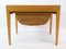 Sewing Table in Oak by Severin Hansen for Haslev Furniture Factory, 1957, Image 4