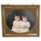 Motiv von zwei Kindern, 1860er, Öl auf Leinwand 1